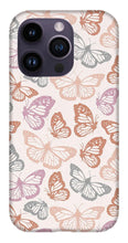Load image into Gallery viewer, Orange and Pink Butterfly Pattern - Phone Case