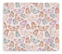 Load image into Gallery viewer, Orange and Pink Butterfly Pattern - Blanket