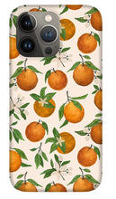 Load image into Gallery viewer, Orange Blossom Pattern - Phone Case