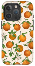 Load image into Gallery viewer, Orange Blossom Pattern - Phone Case