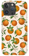 Load image into Gallery viewer, Orange Blossom Pattern - Phone Case