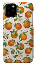 Load image into Gallery viewer, Orange Blossom Pattern - Phone Case