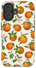 Load image into Gallery viewer, Orange Blossom Pattern - Phone Case
