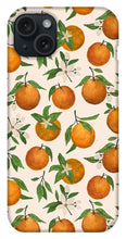 Load image into Gallery viewer, Orange Blossom Pattern - Phone Case