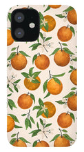 Load image into Gallery viewer, Orange Blossom Pattern - Phone Case