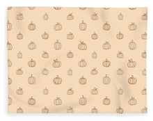 Load image into Gallery viewer, Orange Pumpkin Pattern - Blanket