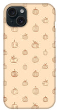 Load image into Gallery viewer, Orange Pumpkin Pattern - Phone Case