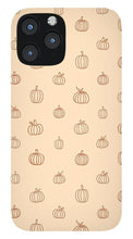 Load image into Gallery viewer, Orange Pumpkin Pattern - Phone Case