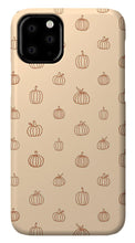 Load image into Gallery viewer, Orange Pumpkin Pattern - Phone Case