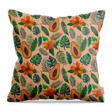 Load image into Gallery viewer, Papaya Pattern - Throw Pillow