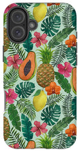 Load image into Gallery viewer, Pineapple and Papaya Pattern - Phone Case