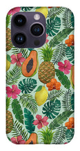Load image into Gallery viewer, Pineapple and Papaya Pattern - Phone Case