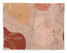 Load image into Gallery viewer, Pink Abstract Desert Pattern - Blanket