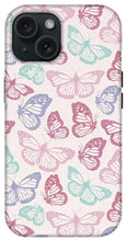 Load image into Gallery viewer, Pink Butterfly Pattern - Phone Case