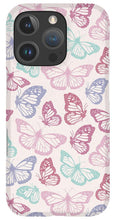 Load image into Gallery viewer, Pink Butterfly Pattern - Phone Case