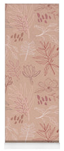 Load image into Gallery viewer, Pink Desert Leaf Pattern - Yoga Mat