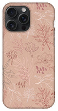 Load image into Gallery viewer, Pink Desert Leaf Pattern - Phone Case