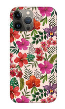Load image into Gallery viewer, Pink Tropical Flower Pattern - Phone Case
