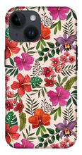 Load image into Gallery viewer, Pink Tropical Flower Pattern - Phone Case