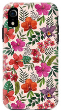 Load image into Gallery viewer, Pink Tropical Flower Pattern - Phone Case