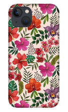 Load image into Gallery viewer, Pink Tropical Flower Pattern - Phone Case