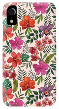 Load image into Gallery viewer, Pink Tropical Flower Pattern - Phone Case