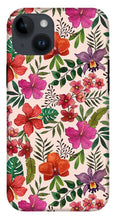 Load image into Gallery viewer, Pink Tropical Flower Pattern - Phone Case