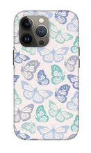Load image into Gallery viewer, Purple and Green Butterfly Pattern - Phone Case