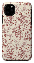 Load image into Gallery viewer, Red Christmas Branch - Phone Case