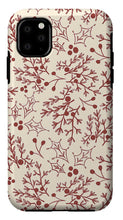 Load image into Gallery viewer, Red Christmas Branch - Phone Case