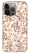 Load image into Gallery viewer, Red Christmas Branch - Phone Case