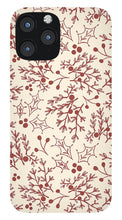 Load image into Gallery viewer, Red Christmas Branch - Phone Case