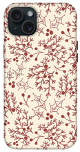 Load image into Gallery viewer, Red Christmas Branch - Phone Case