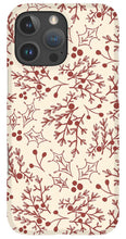 Load image into Gallery viewer, Red Christmas Branch - Phone Case