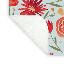 Load image into Gallery viewer, Red Flower Burst Pattern - Blanket