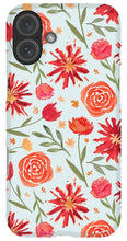 Load image into Gallery viewer, Red Flower Burst Pattern - Phone Case