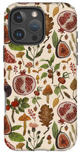 Load image into Gallery viewer, Rose hips, fruit, and leaves  - Phone Case
