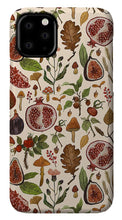 Load image into Gallery viewer, Rose hips, fruit, and leaves  - Phone Case