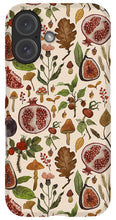 Load image into Gallery viewer, Rose hips, fruit, and leaves  - Phone Case