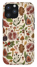 Load image into Gallery viewer, Rose hips, fruit, and leaves  - Phone Case