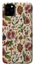 Load image into Gallery viewer, Rose hips, fruit, and leaves  - Phone Case