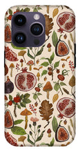 Load image into Gallery viewer, Rose hips, fruit, and leaves  - Phone Case