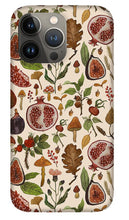 Load image into Gallery viewer, Rose hips, fruit, and leaves  - Phone Case