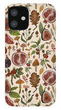 Load image into Gallery viewer, Rose hips, fruit, and leaves  - Phone Case