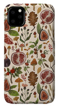 Load image into Gallery viewer, Rose hips, fruit, and leaves  - Phone Case
