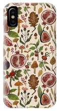 Load image into Gallery viewer, Rose hips, fruit, and leaves  - Phone Case
