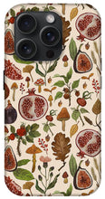 Load image into Gallery viewer, Rose hips, fruit, and leaves  - Phone Case