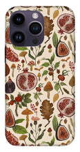 Load image into Gallery viewer, Rose hips, fruit, and leaves  - Phone Case