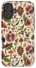 Load image into Gallery viewer, Rose hips, fruit, and leaves  - Phone Case