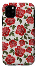 Load image into Gallery viewer, Rose Watercolor Pattern - Phone Case